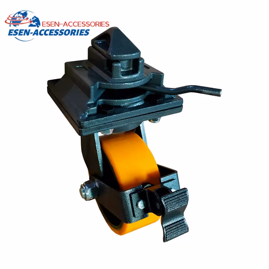 Normale, solide Doppellenkrollen